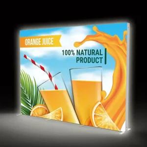 Exhibition Pop-Up Backdrop Trade Show Display Booth Stretch Tension Fabric Banner Stand