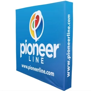 Exhibition Tension Fabric Pop-up Display Stretch Straight Backdrop Banner Stand Foldable Portable Aluminum Alloy