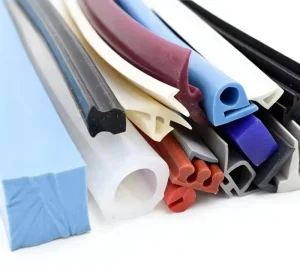 Extruded Silicone Strips Custom Shaped Rubber Sealing Strips Colorful Transparent U Shaped Anti Collision Stripsrubber Sheet
