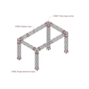 F34 Aluminum Stage Lighting Truss Heavy Duty Aluminum Truss for Events