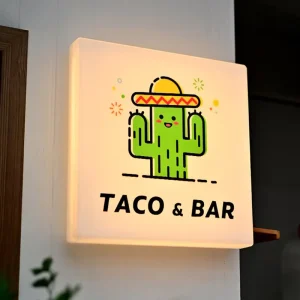 FIREFLY Factory Custom Outdoor Wall Mount Light Box Led Acrylic 3d Letters Signage Advertising Light Boxes