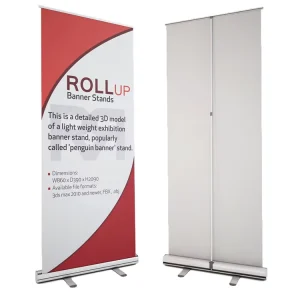 FIRST Aluminum Alloy Low Cost Digital Print Standard Size 80*200cm Rollup Advertising Display Banner Stand
