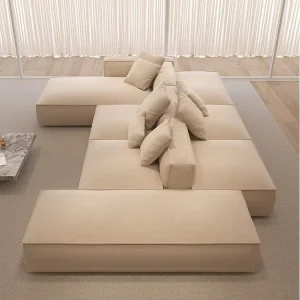 Fabric Modular Sectional Sofa Set