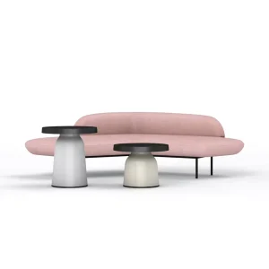Fabric Office Sofa Set with Coffee Table