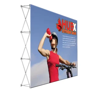 Fabric Pop-up Display Backdrop Banner Stand with Custom Print
