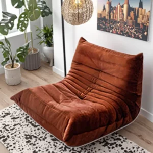 Fabric Vacuum-Compressed Modular Sofa with High-Density Sponge