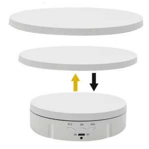 Factory 3 in 1 Electric Rotating Display Stand Turntable