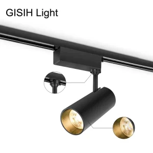 Factory 30W LED Track Spotlight Aluminum Commercial Ceiling Track Light for Office Building