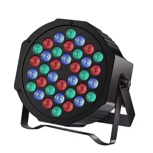 Factory 36-Piece LED Full-Color Par Light DMX RGB for Wedding Club DJ Disco Performance with Remote Control