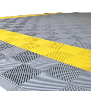 Factory Anti-Slip PVC Waterproof Garage Floor Mat 3D Interlocking Tiles for Supermarkets and Living Rooms