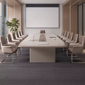Factory Conference Table Chair Combination for Office Conference Rooms Negotiation Seats for More Than 20 People