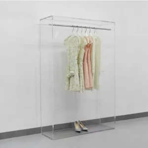 Factory Custom Acrylic Clothing Display Rack for Clothing Shops
