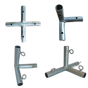 Factory Custom Camping Tent Hot-Dip Galvanized Tube Pipe Connector