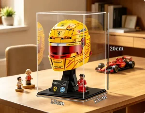 Factory Custom Dustproof Transparent Acrylic Display Box for Helmets, Hats, Balls, Building Blocks, and Figures
