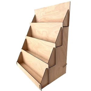 Factory Custom-Made Wooden Counter Display Stand and Display Rack
