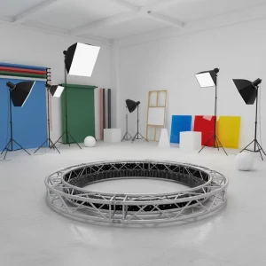 Factory Custom Rotating Lifting Aluminum Circle Truss for Stage Light and Sound