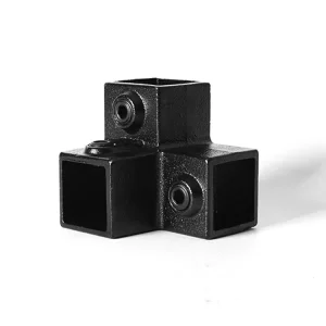 Factory Customization Square Steel Tube Connectors Pipe Clamp Fittings
