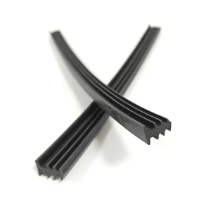 Factory Customized Processing Silicone Sealing Strip High Temperature Resistant Silicone Special Shaped Anti Collision Strip