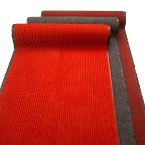 Factory Decorative Jacquard Red Carpet for Meeting Room and Party Hall