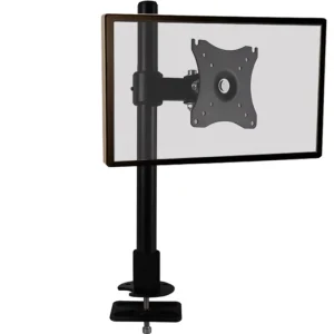 Factory Desktop Monitor Stand for 14 to 27 Inch LCD Screens with Cold-Rolled Steel Tilt and Swivel