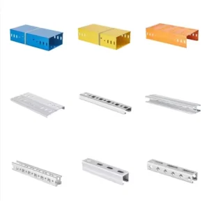 Factory Direct 120mm Narrow PVC ABS PC Wire Trough for Weak Current Wiring Small Cabinets Cable Trays Customizable