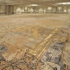 Factory Direct Customer Customized Nylon High-Definition Hotel Axminster Carpet