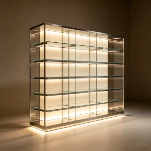 Factory Direct Customized Glass Display Cabinet for Retail Shop Display