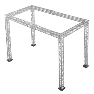 Factory Direct Foldable Aluminum Lifting Truss TUV Certified for Stage Roofs, Displays, Exhibition Booths, Towers, DJ Events, and Concerts