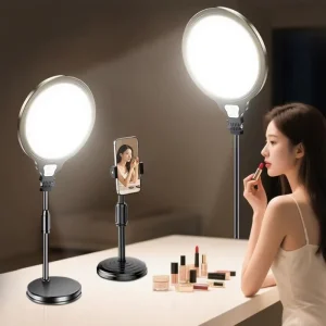 Factory Direct Full Round Soft LED Panel Light 10 Inch Photography Fill Light for Portrait Live Streaming Video Creation