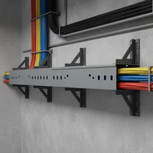Factory-Direct Galvanized Cable Tray and Under-Desk Cable Organizer, Ventilated or Perforated