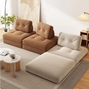 Factory Direct Modern Modular Sectional Sofa Set for Salon or Hotel Reception