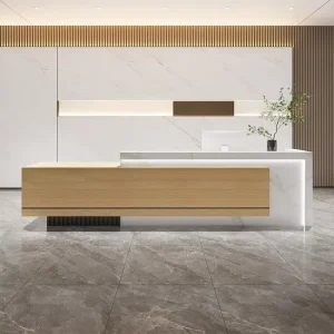 Factory Direct Modern Reception Desk for Company Office