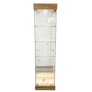 Factory Direct Modern Style Home Use Glass Display Cabinet with Customized Color and Size