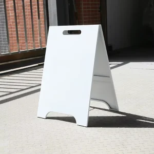 Factory Direct Sale A Frame Sign Board Custom Logo for Business Outdoor Stand A Frame Sidewalk Signs