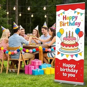 Factory Direct Silver Double-Sided Plastic and Aluminum Retractable Roll-Up Banner Display Stand