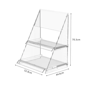 Factory Direct Transparent Acrylic Storage and Display Rack