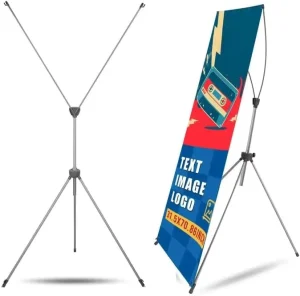 Factory Directly Supply Popular Advertising Display Custom Portable Digital Printing X Banner Stand for Sale