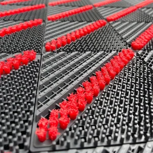 Factory Doorway Dust-Scraping Anti-Slip Floor Mat Commercial Plastic Waterproof Dustproof Entrance Mat