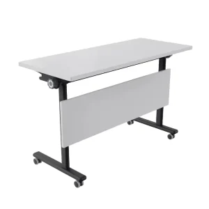 Factory Folding Table with Wheels for Training and Conference Rooms