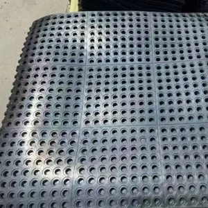 Factory Industrial Anti-Fatigue Oil-Resistant Rubber Floor Mat for Workshops and Kitchens
