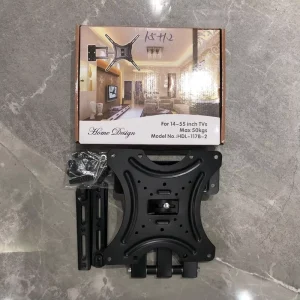 Factory LCD TV Swivel Wall Mount Bracket with 180-Degree Full Motion