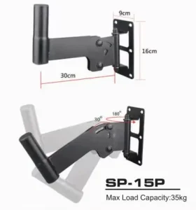 Factory Metal Audio Speaker Wall Mount Bracket SP-15P
