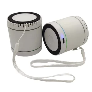 Factory Mini Portable Mobile Phone Desktop Wireless Speaker with Colorful LED Light TF Card Slot Bass Outdoor Speaker