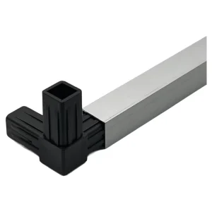 Factory Multiple Different Paths 90 Degree Plastic Pipe Fittings Inserts Connector PP Plastic Square Tube Connector