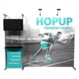 Factory Portable Easy Set-up Pop-up Display Stand Banner for Outdoor Use