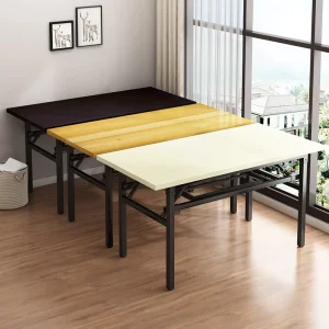 Factory Portable Rectangle Folding Table, Folding Desk for Home Office Apartment