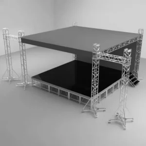 Factory Price Aluminum Mobile Global Lighting Booth Display Portable Trusses for Events Heavy Duty Aluminum Stage Truss System