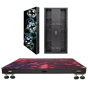 Factory Price P3.91 Full Color LED Floor Tile Display Screen for Elevator Wayfinding Education Welcome Display IP45 Indoor