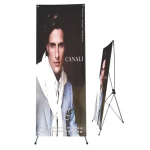 Factory Price Portable Excellent Quality Custom Size Stand X Banner Stand for Exhibition X Stand Display Banner