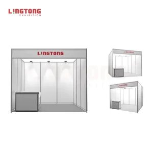 Factory-Priced Modular Divider Wall Standard Aluminum Exhibition Sales Booth Stands for Trade Shows